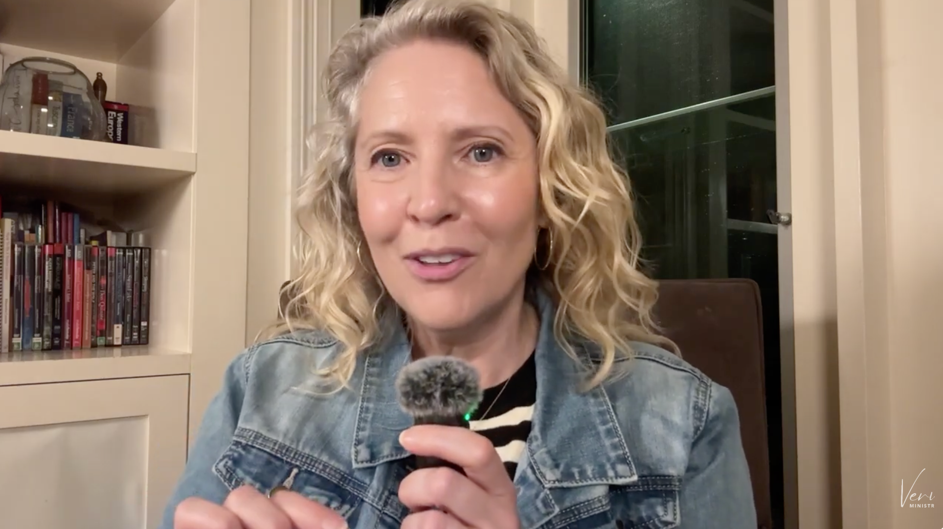 Beth Kennedy speaking during an online training